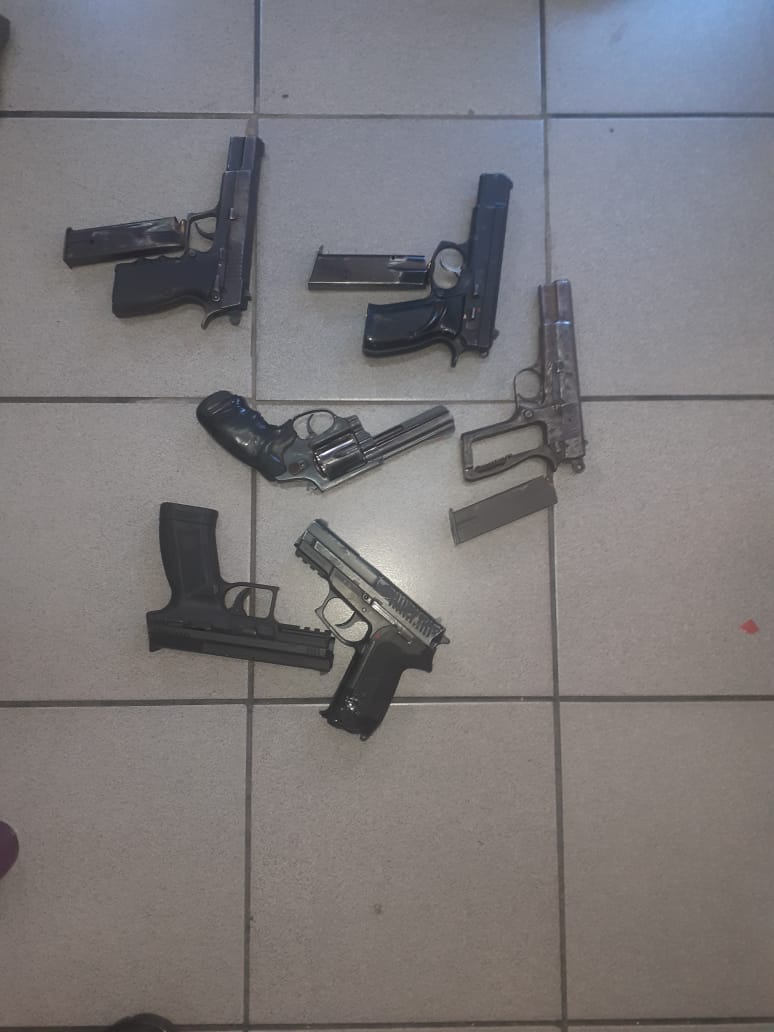 Seven suspects due in court for possession of unlicensed firearms, ammunition and stolen property