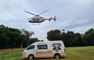 Elderly fall victim treated after sustaining head injuries in Rayton