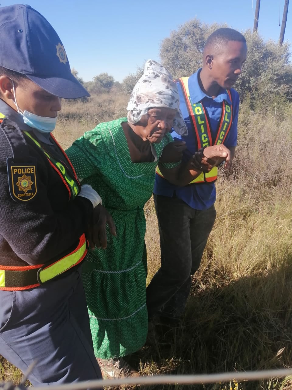 Missing elderly woman found and reunited with family
