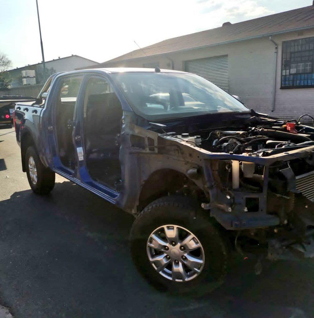 Stolen Ford Ranger recovered in Booysens