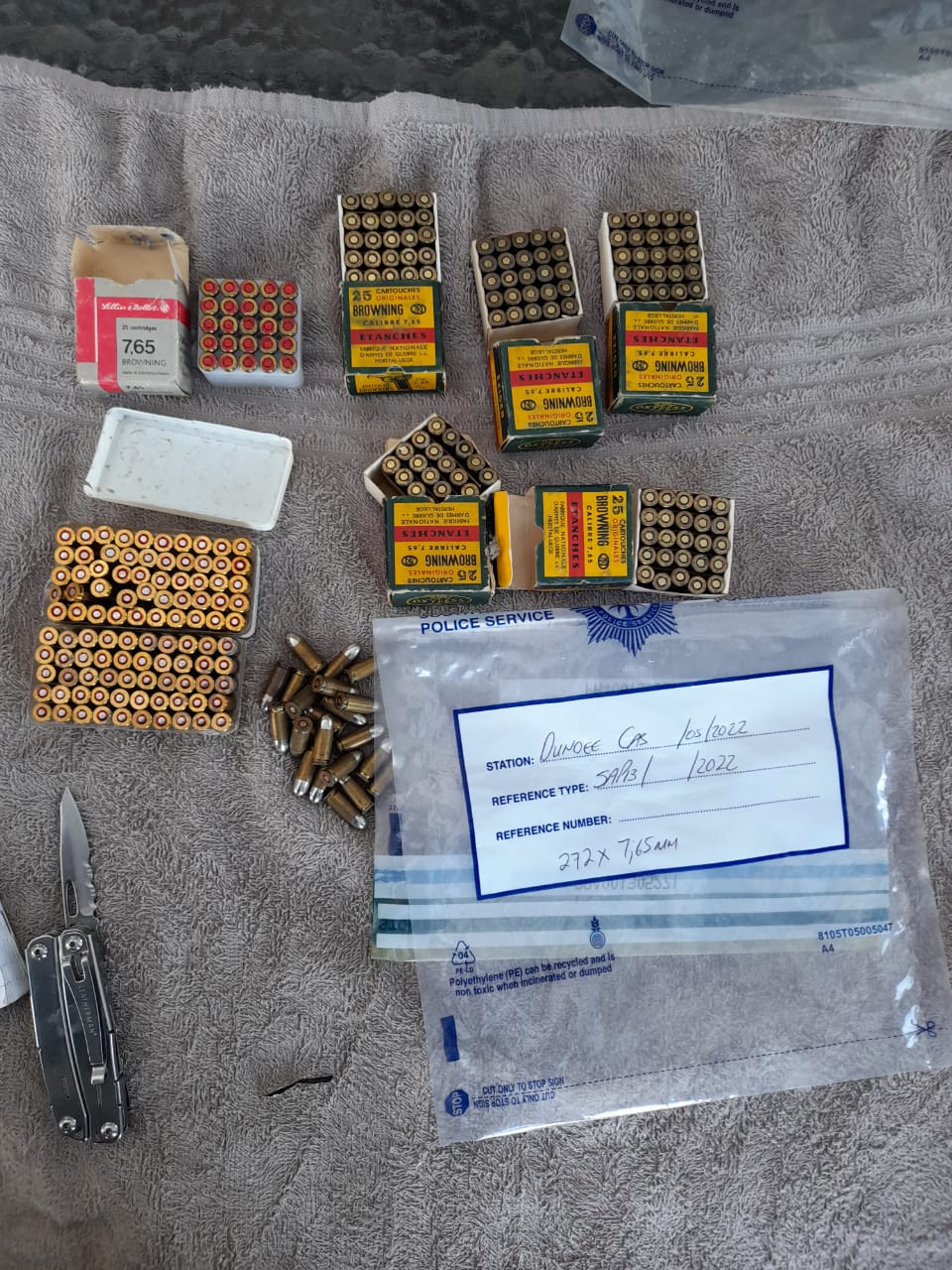 Suspect to appear in court for unlawful possession of ammunition