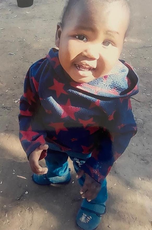 Lichtenburg police request the public to assist in locating a missing 2-year-old boy