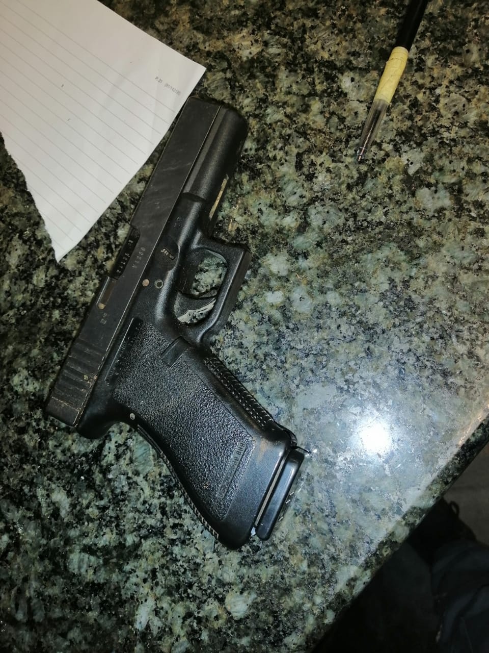 Stolen vehicle and firearm recovered during police operations