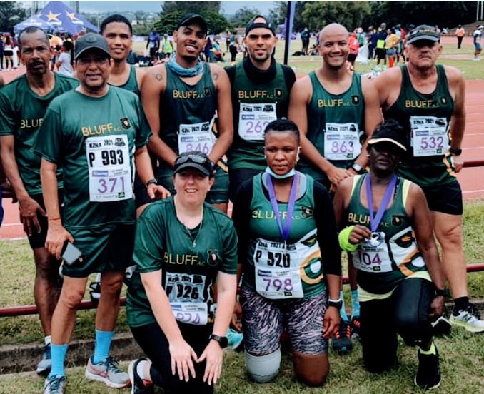 Engen helps Bluff Athletics Club go the distance