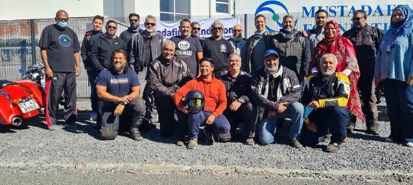 Bikers For Change are embarking on an adventure across Africa to raise crucial funds for the Mustadafin Foundation