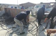 Operation Vuthu Hawe results in arrest of suspect and confiscation of copper cables