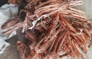 A man was arrested for the theft of 399kg lead, 190kg copper, and 32kg burnt copper in Isipingo