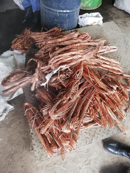 A man was arrested for the theft of 399kg lead, 190kg copper, and 32kg burnt copper in Isipingo