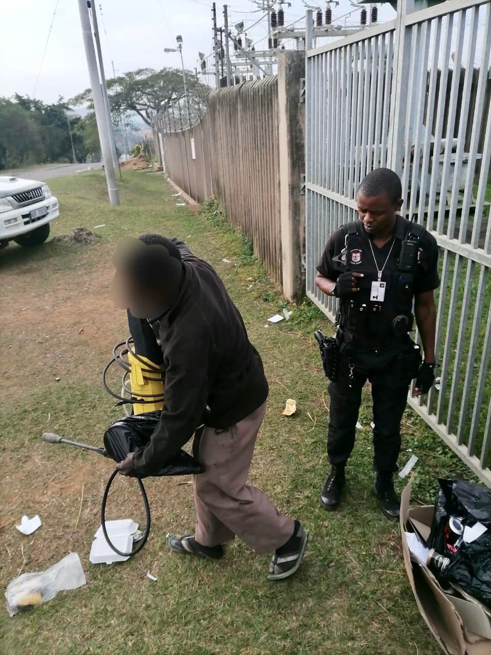 Theft suspect apprehended in Brindhaven
