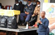 Limpopo Department of Transport and Community Safety provided learners with ‘My Safety Bag Pack & Dignity Packs’ as they promoted the safety of learners on the road and in school