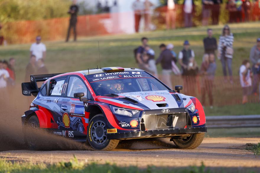 Hyundai Motorsport down on pace in Rally Estonia