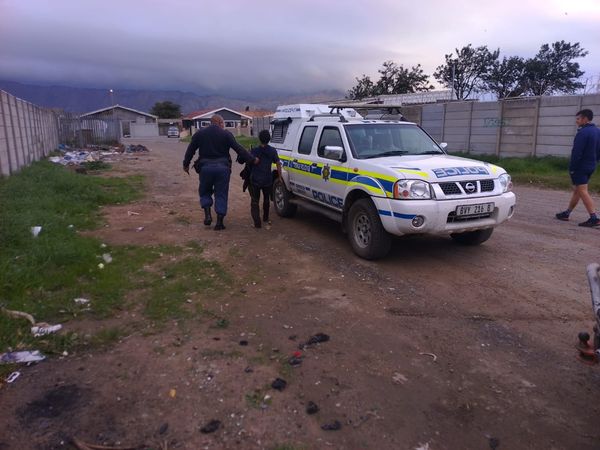 Three robbery suspects arrested by Fidelity Services Group in the Strand CBD area in Cape Town
