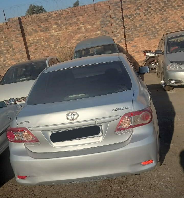 Stolen vehicle recovered at Malibongwe drive in Cosmo city.
