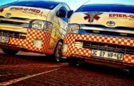 Taxi crashes into pedestrians on Felix Dlamini Road in the Overport Area.