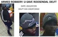 Delft police needs the assistance of public to trace six suspects for a business robbery
