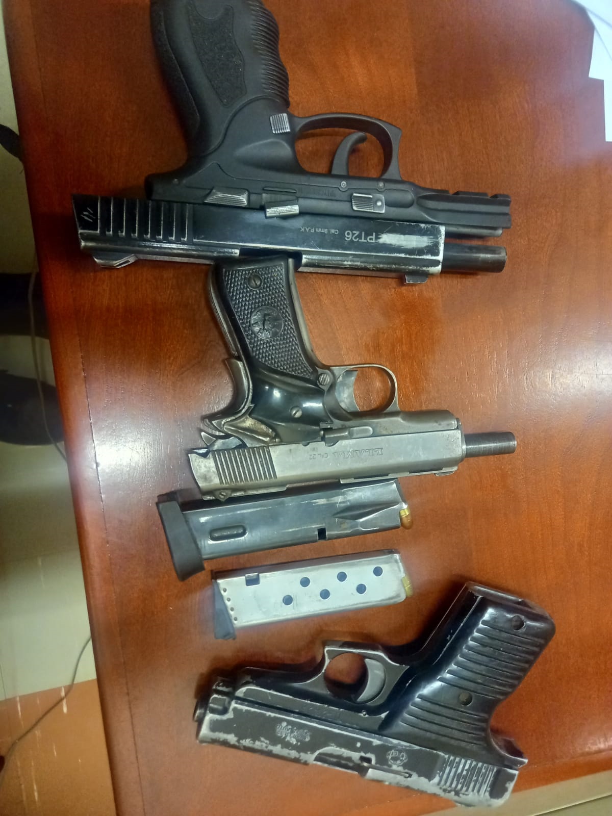 Gauteng police recover 125 unlicensed firearms and 1764 ammunition in the past week