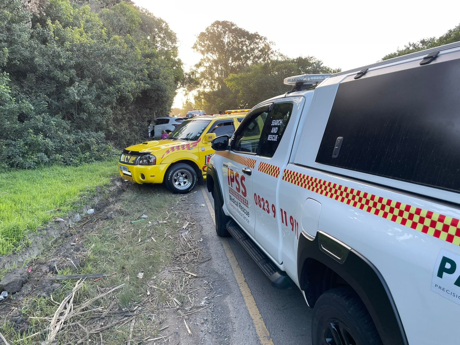 Fatal head-on collision on the Watson highway near Tongaat.