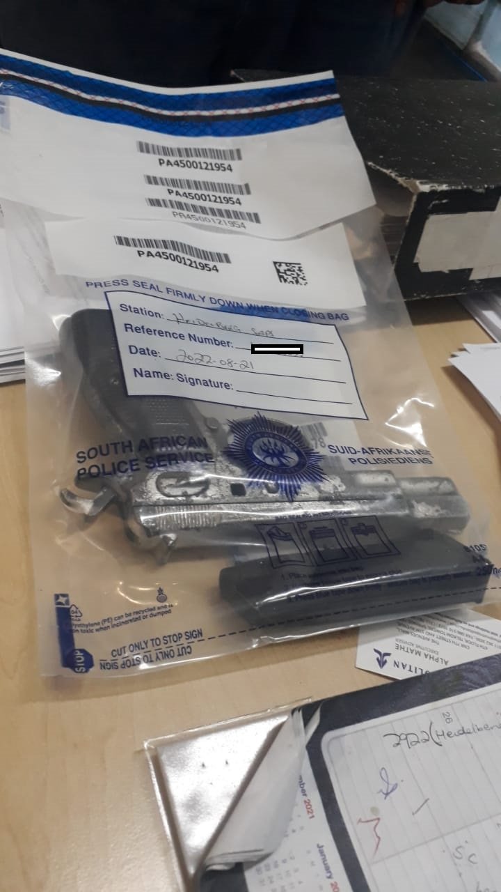 Police in Sedibeng District recover five unlicensed firearms and arrest two suspect following an intelligence-driven operation