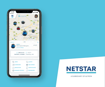 Track your fleet from your phone.