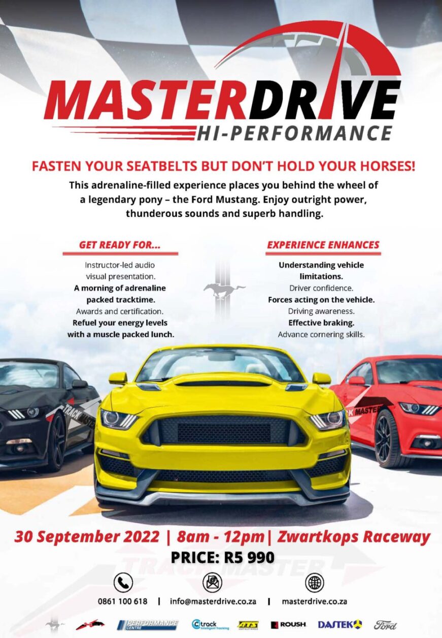 Join Hi-Performance thrills with MasterDrive!