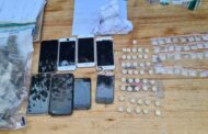 Suspect arrested for dealing and possession of drugs and suspected stolen cell phones in Hercules.