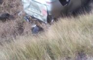 Vehicle rollover along the N10 between Middleton & Cookhouse.