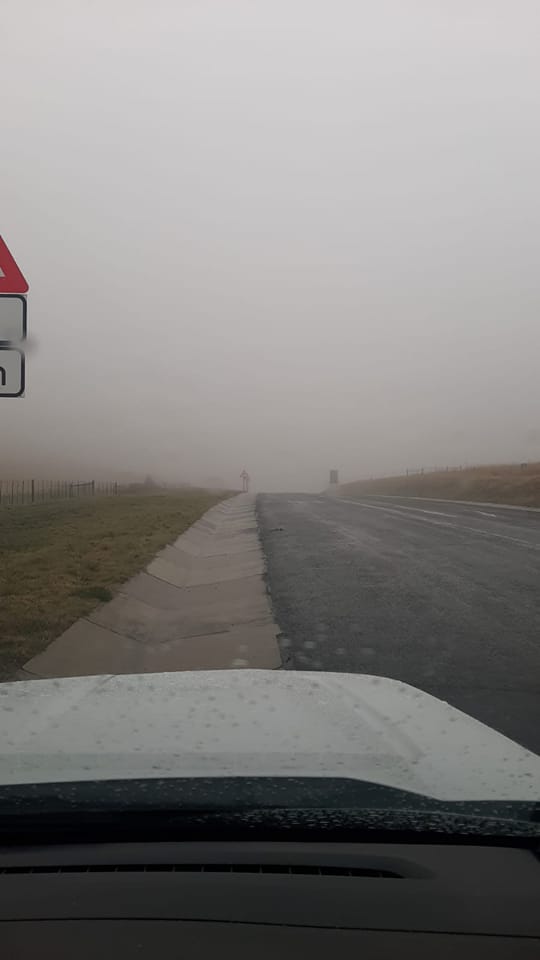 Road users urged to be cautious on wet and snowy roads in Eastern Cape