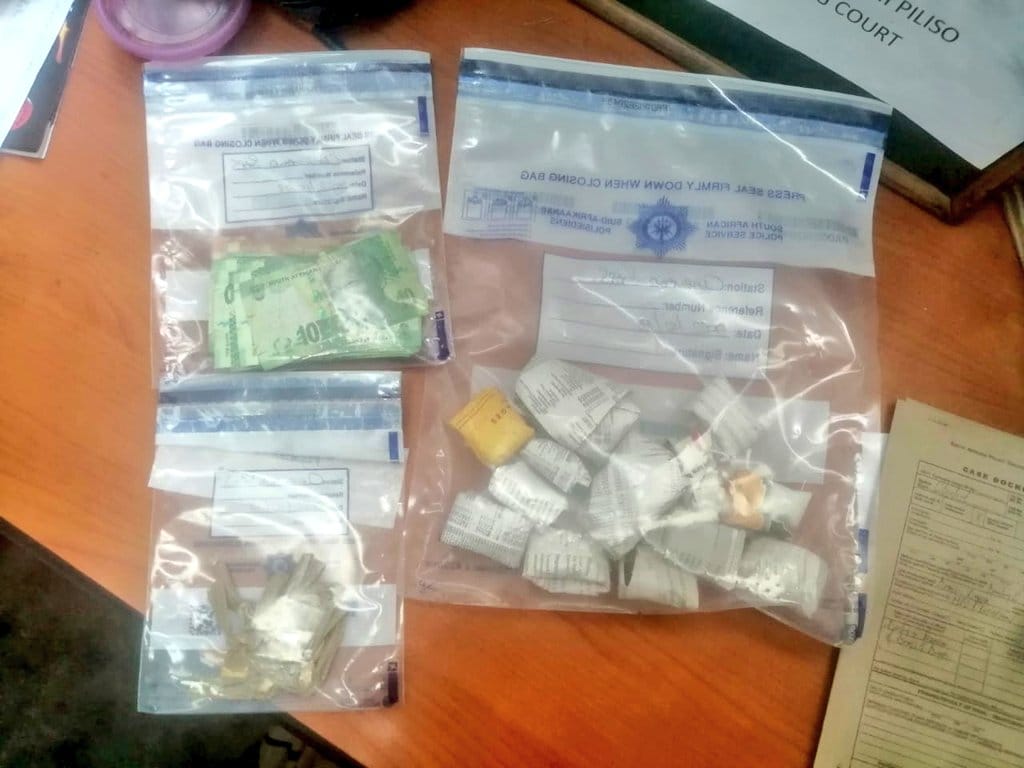 49-Year-old female was arrested by JMPD K9 Unit in Malvern for possession and dealing in drugs