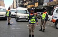 JMPD deployed at various intersections throughout Johannesburg to ensure the smooth flow of traffic during peak hour periods