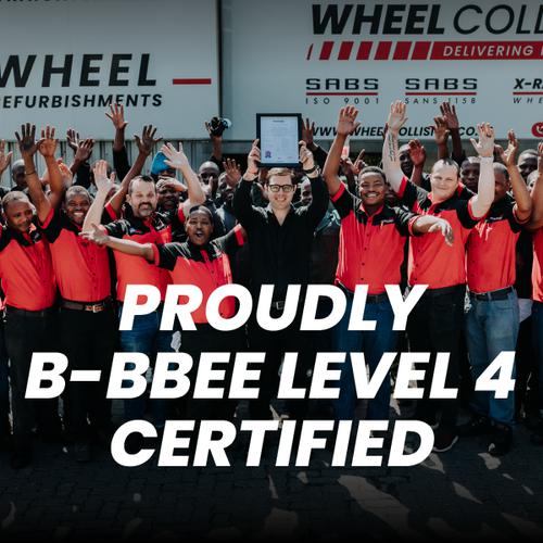 Leading wheel refurbishment centre celebrates B-BBEE certification