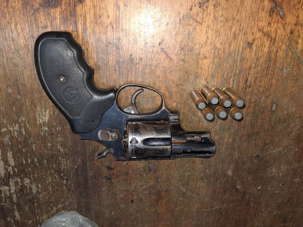 Three suspects arrested for unlawful possession of firearms