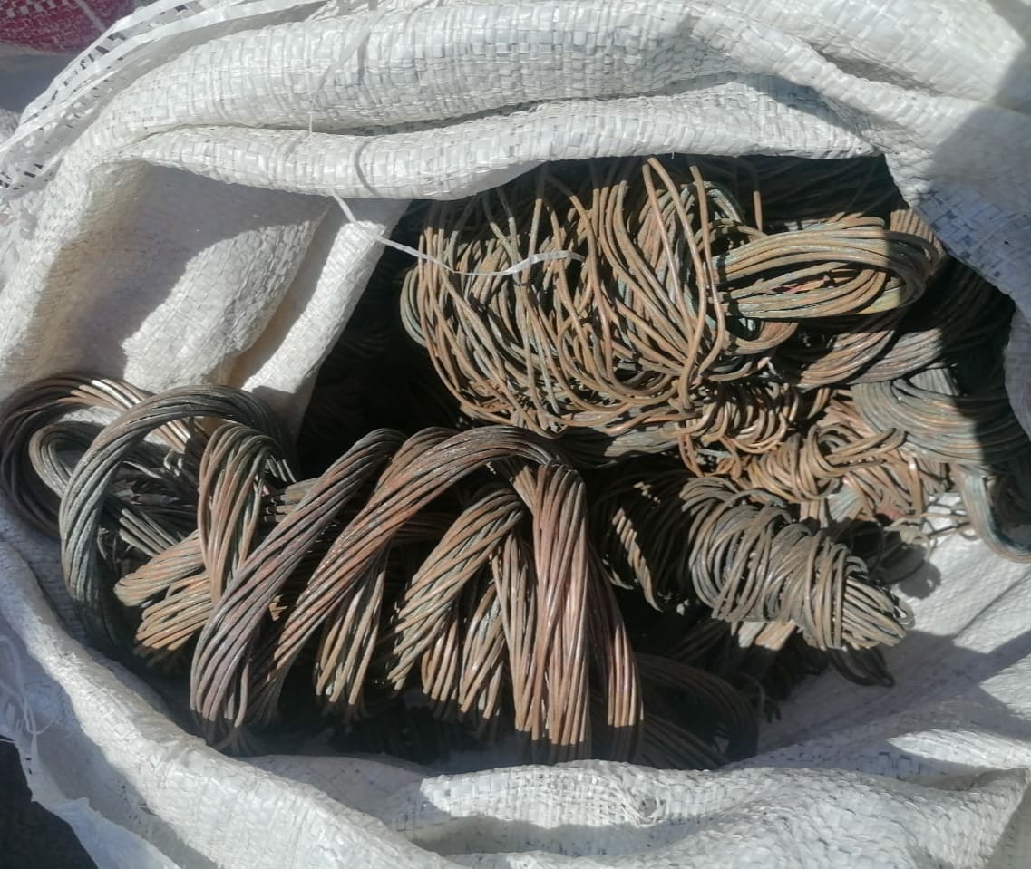 Economic infrastructure task team arrests cable thieves