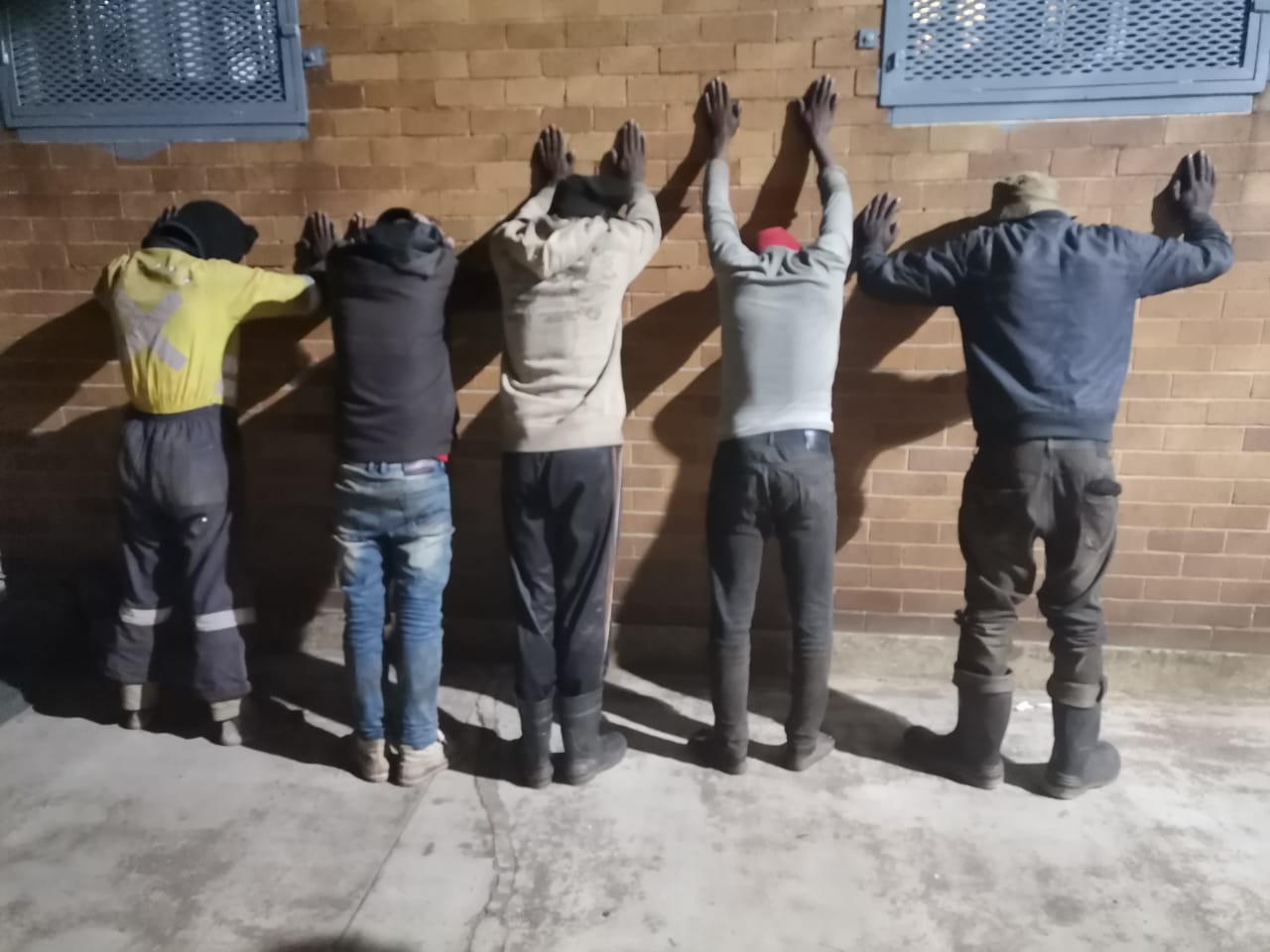 Police in the West Rand arrest suspected illegal miners following a shootout