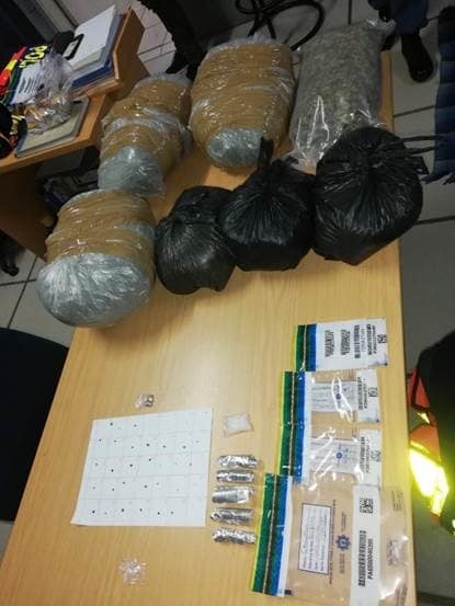 Suspects due in court for the possession of firearms, drugs, gold and diamonds