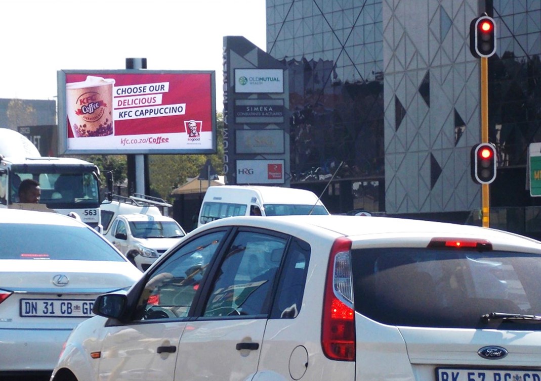 Road closure at Atterbury road next to Menlyn Centre for the installation of a billboard
