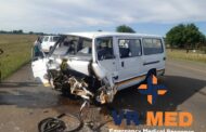 Head-on collision on the N6 approximately 10km south of Bloemfontein
