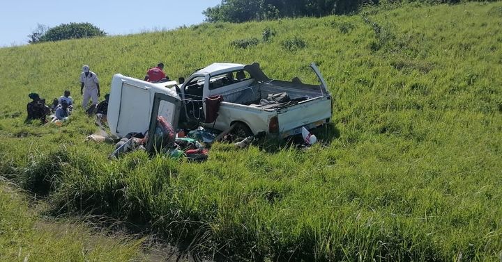 N2 Tinley Manor - single vehicle MVA leaves multiple injured