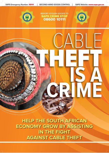 Three suspects arrested in Modimolle for possession of copper cables