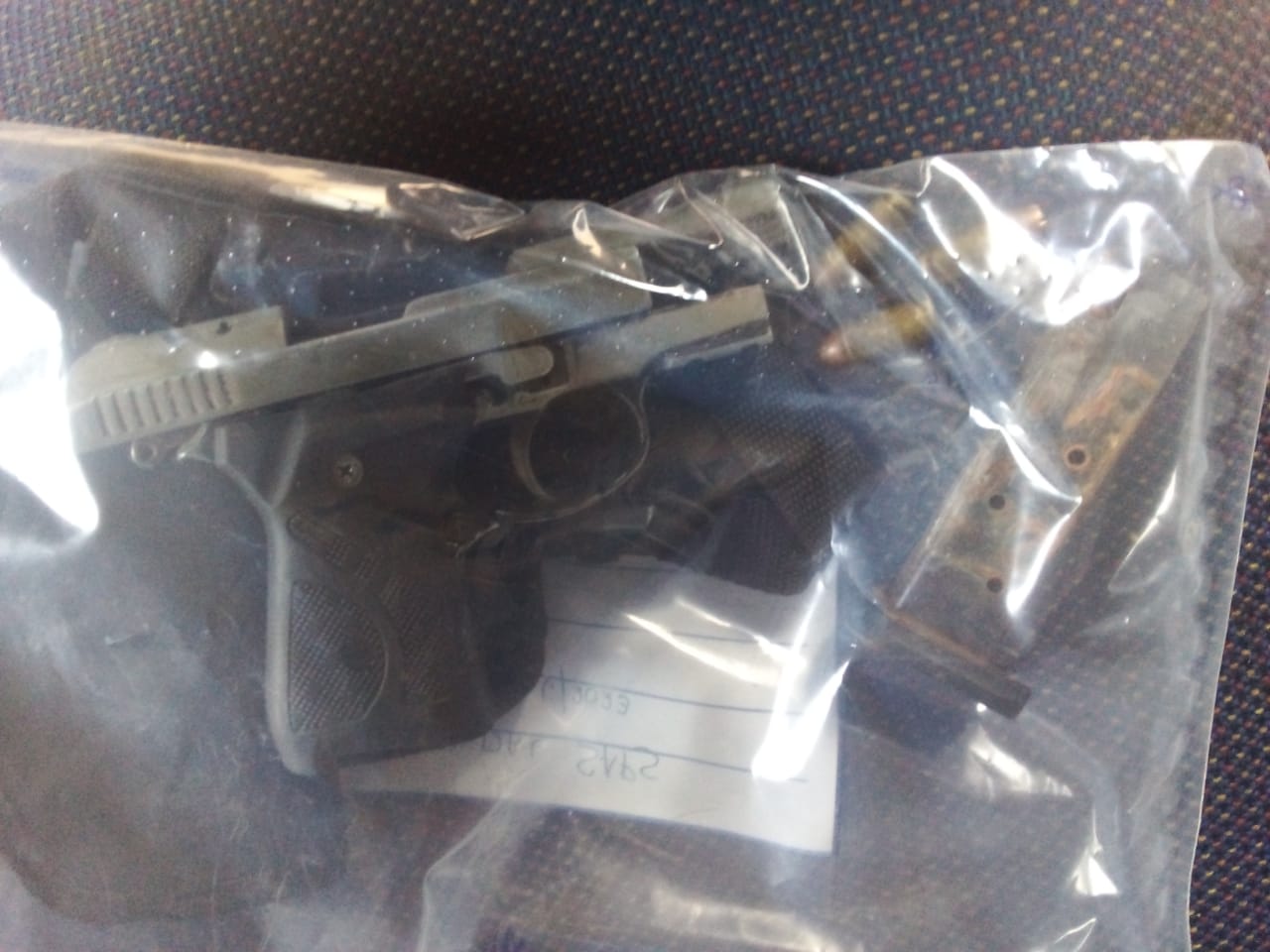 An intelligence-driven operation by police in Westrand District leads to the recovery of an unlicensed firearm, ammunition and drugs in Bekkersdal