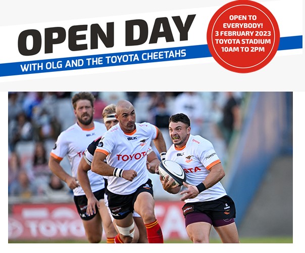 OPEN DAY with Open Learning Group and the Toyota Cheetahs, Toyota Academy
