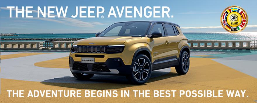 Jeep Avenger named as European Car of the Year 2023