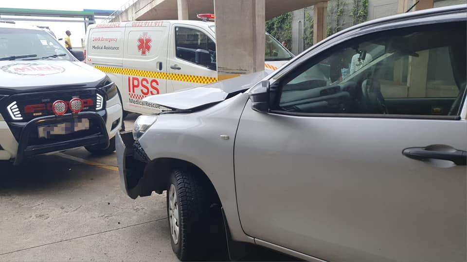 One injured in a vehicle collision in Ballito