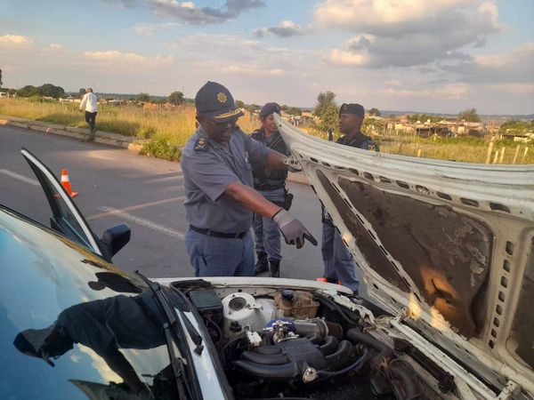 Roadblock aims held to search for illegal firearms, drugs, stolen goods and enforce the Road Traffic Act