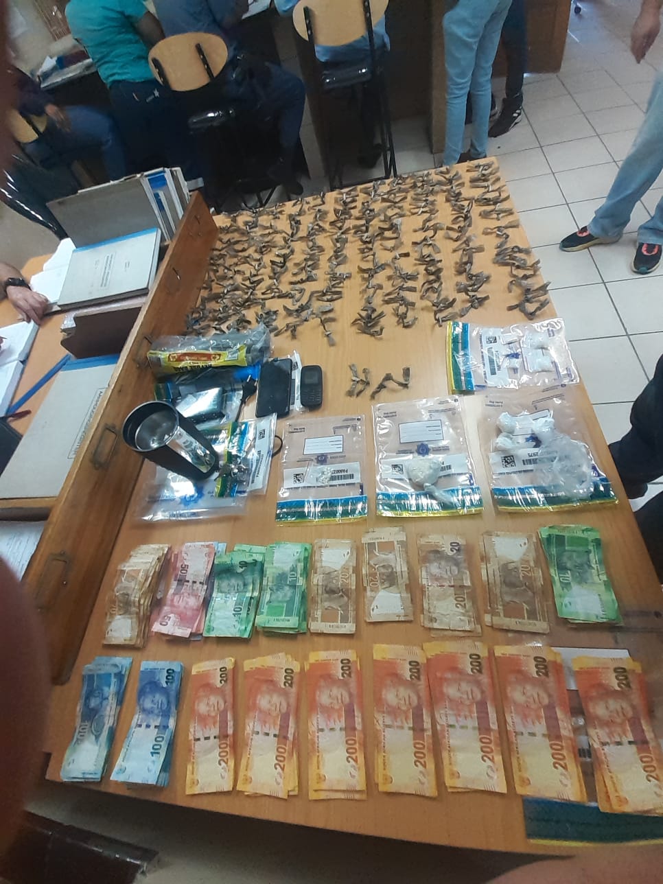 Suspect nabbed for dealing in drugs at Evander in Mpumalanga.