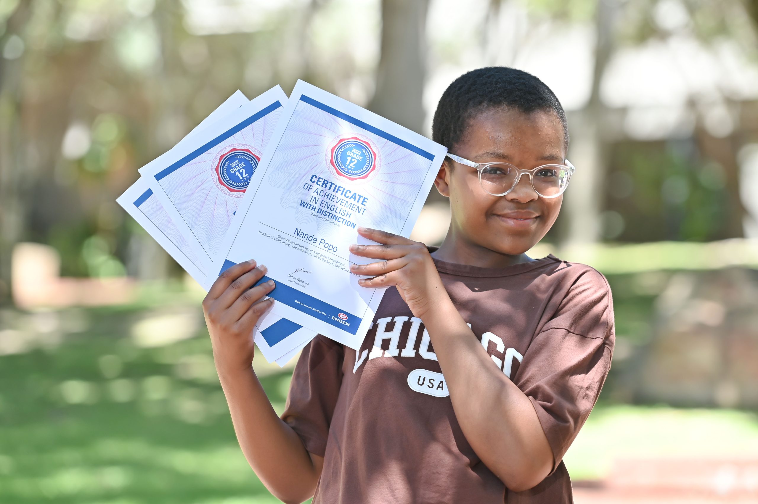 Nande Popo is the Engen top learner for 2022
