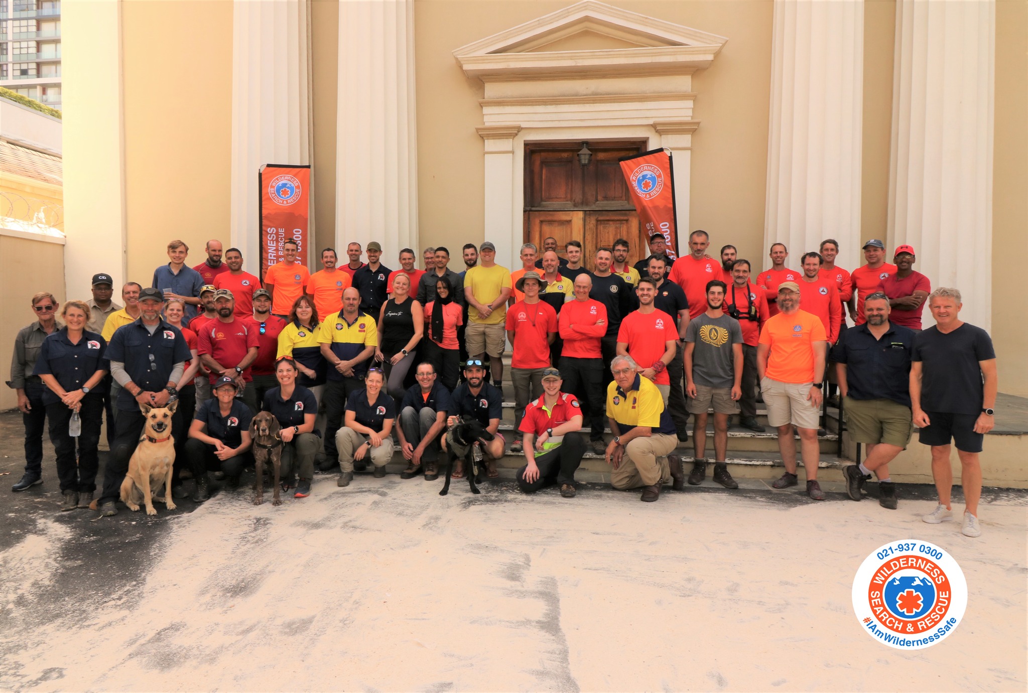 Search and rescue exercise held on Table Mountain.