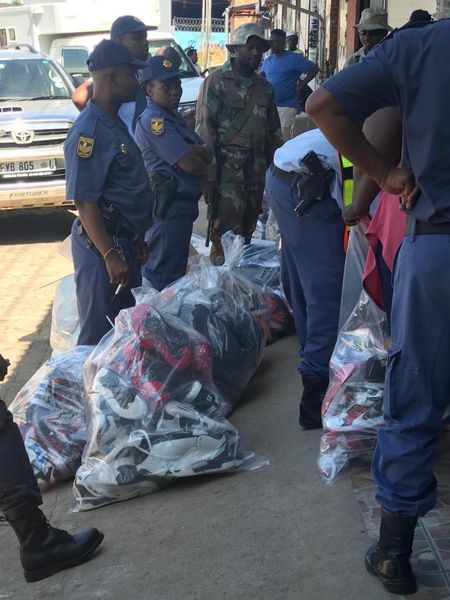 Pre-Easter clean-up operation results in confiscation of counterfeit goods amounting to the value of over 4 million rands