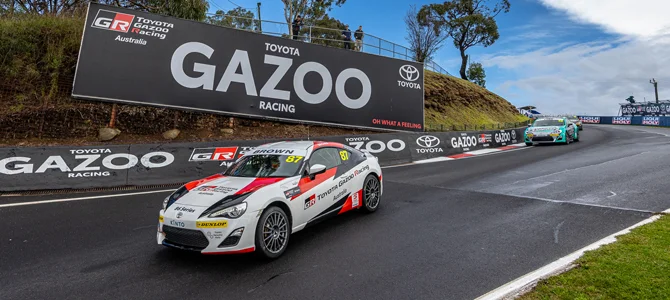 Dunlop Direzza tyres powering TOYOTA GAZOO Racing South Africa GR Cup