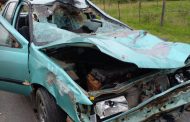 Fortunate escape from death in a crash into a cow at Qoboqobo, Eastern Cape