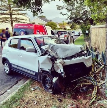 One person injured in a collision on Smuts Avenue, Somerset West